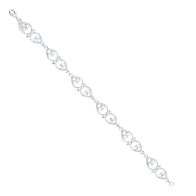 Bilde av Armband, Filigran, Sølv