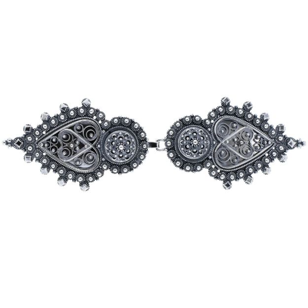 Bilde av Spenne  med nål bak.